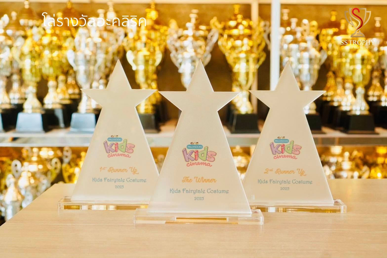 The Little Star Frosted Acrylic Trophy