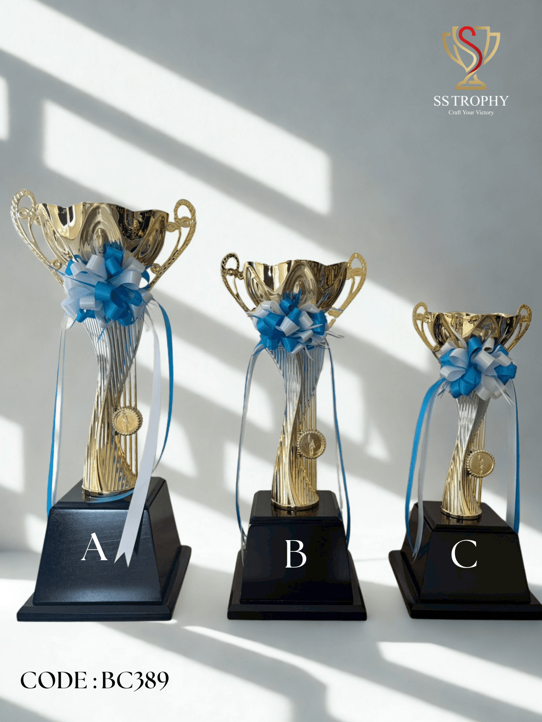 The Helix Flare Golden Series (ถ้วยรางวัลโลหะ)